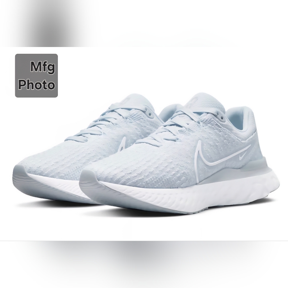 Nike React Infinity Run Flyknit 3 'Pure Platinum', Womens 8